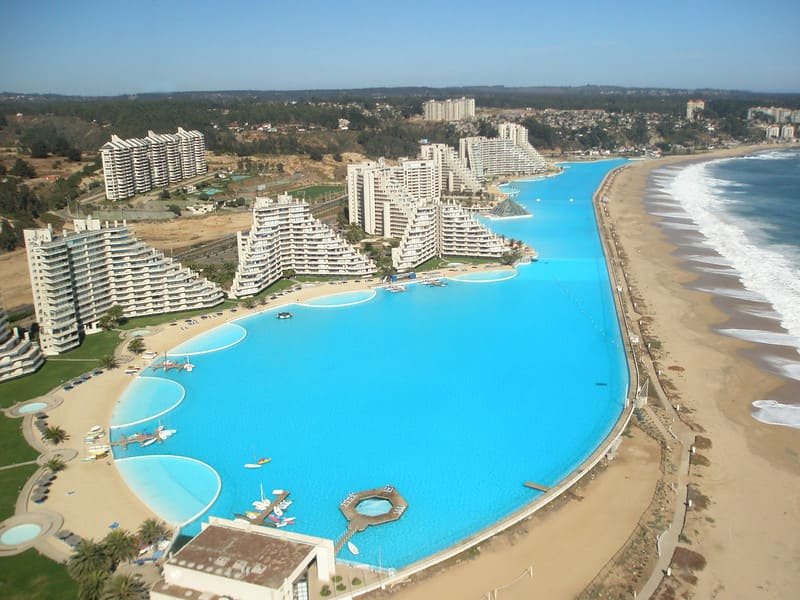 As piscinas mais espetaculares do mundo: San Alfonso del Mar, Chile.
