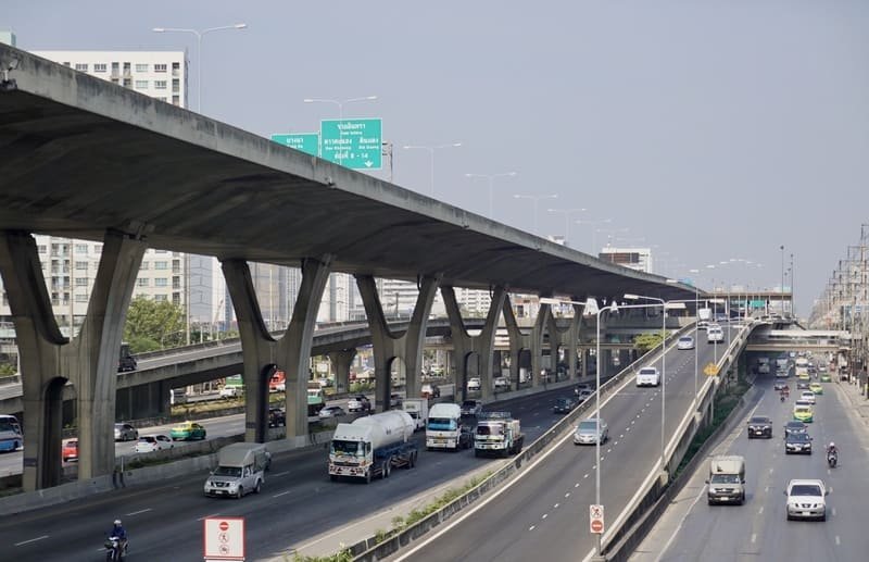 Maiores Pontes do Mundo: Ponte Bang Na Expressway.