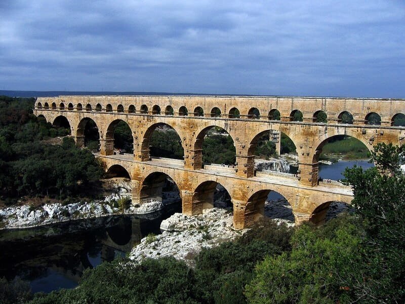 Aqueduto Pont du Gard.