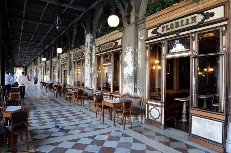 Os Cafés Mais Históricos do Mundo: Caffè Florian.