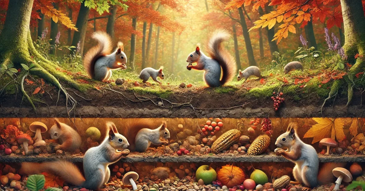 Como os Animais se Preparam para o Inverno: Estratégias de Acumulação