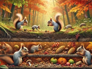 Como os Animais se Preparam para o Inverno: Estratégias de Acumulação