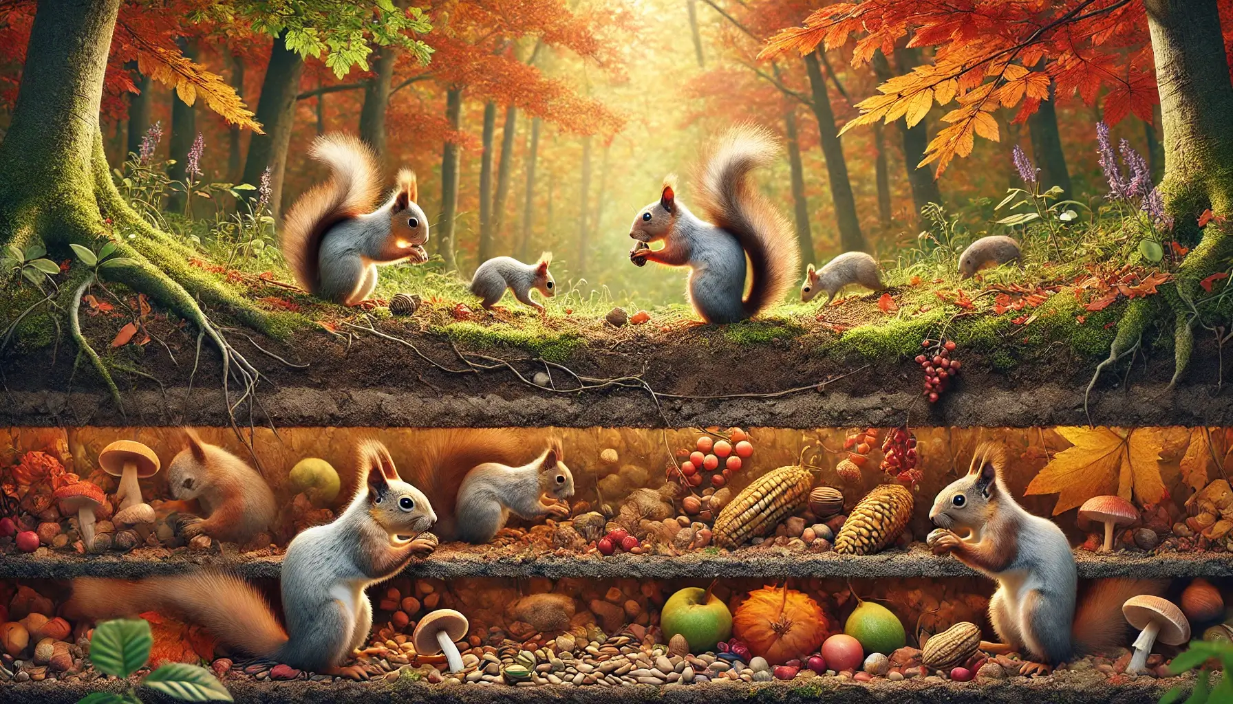 Como os Animais se Preparam para o Inverno: Estratégias de Acumulação