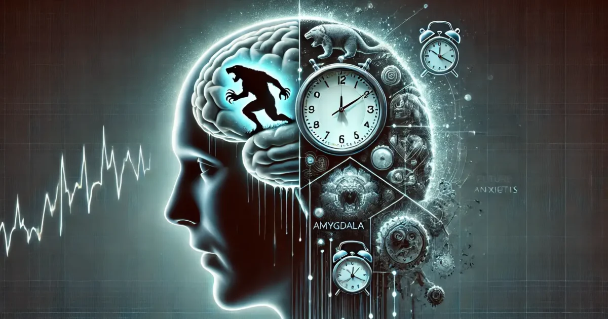 Psicologia do medo e a reação do cérebro a ameaças.