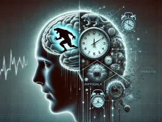 Psicologia do medo e a reação do cérebro a ameaças.